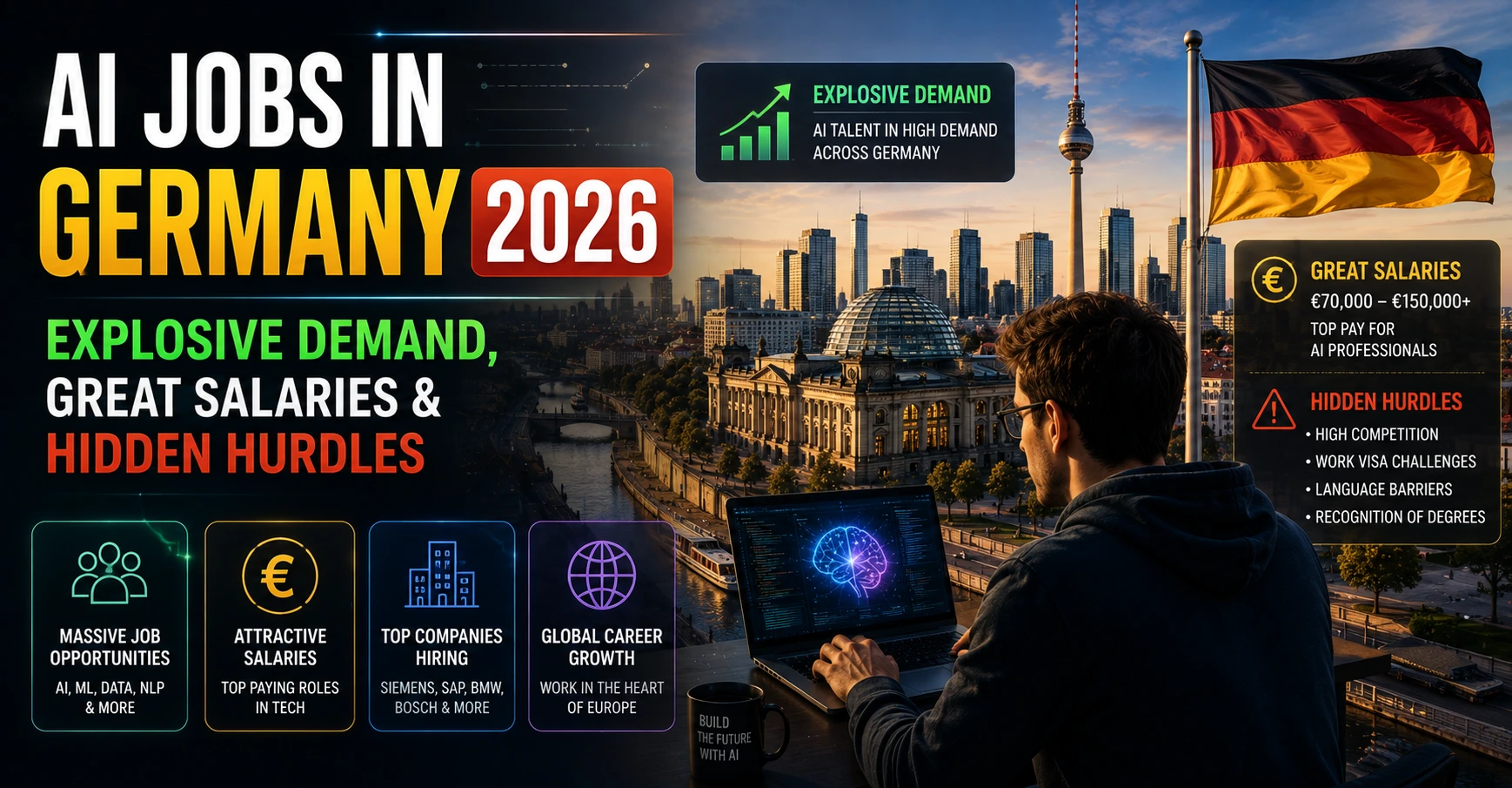 AI Jobs in Germany 2026: Explosive Demand, Great Salaries & Hidden Hurdles