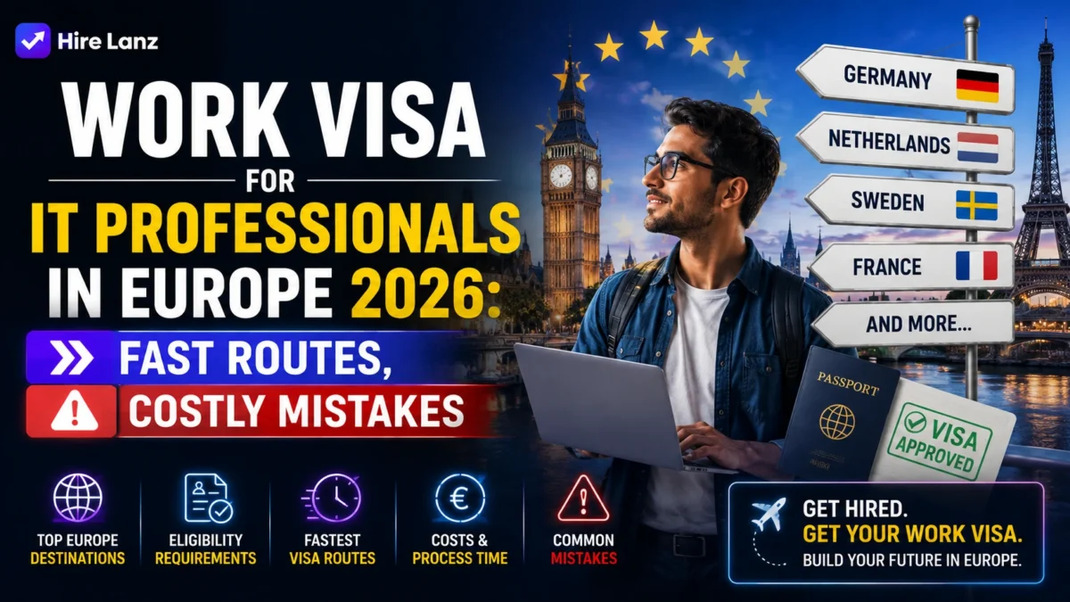 Work Visa for IT Professionals in Europe 2026: Fast Routes, Costly Mistakes