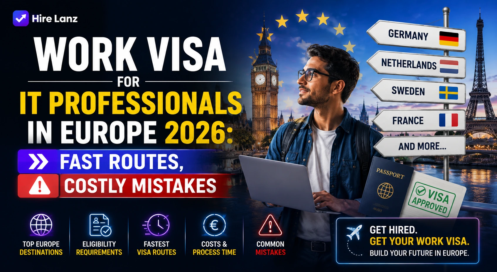 Work Visa for IT Professionals in Europe 2026: Fast Routes, Costly Mistakes