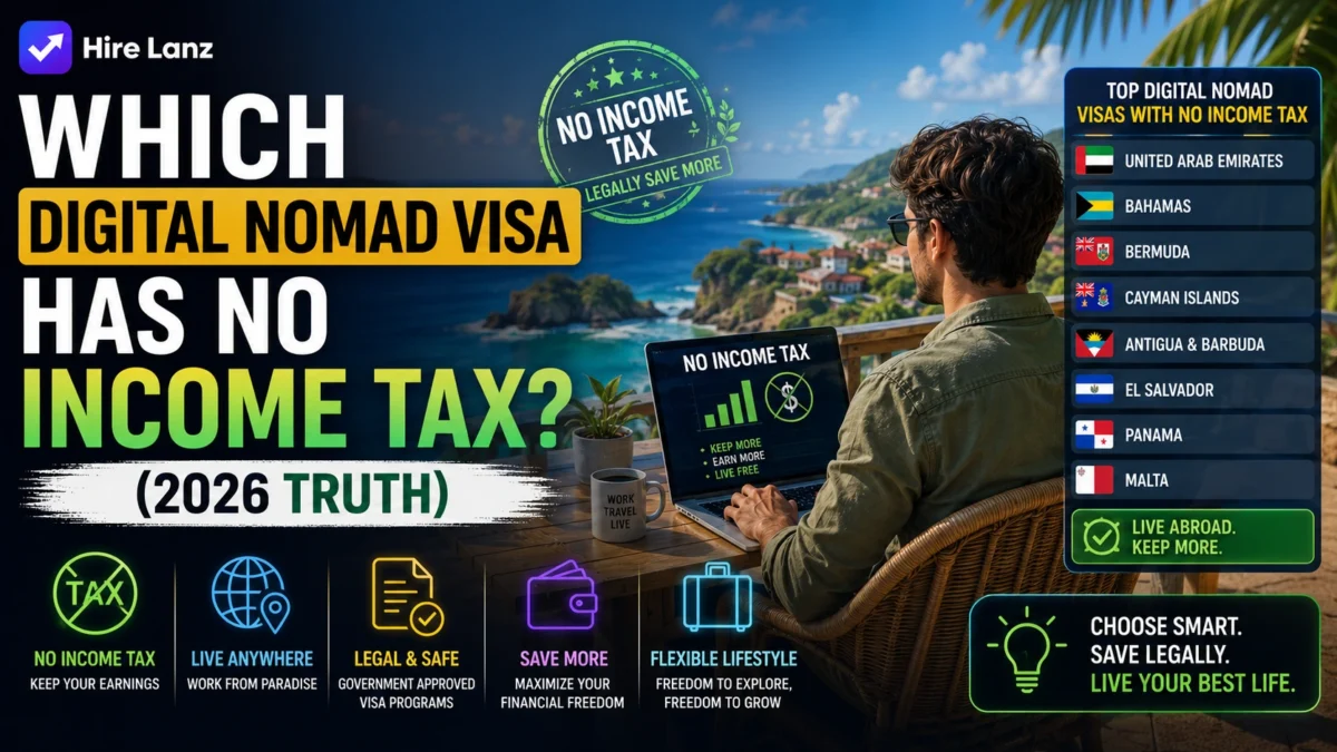 Which Digital Nomad Visa Has No Income Tax? (2026 Truth)