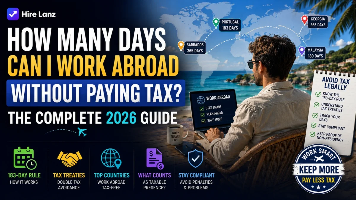 How Many Days Can I Work Abroad Without Paying Tax? The Complete 2026 Guide
