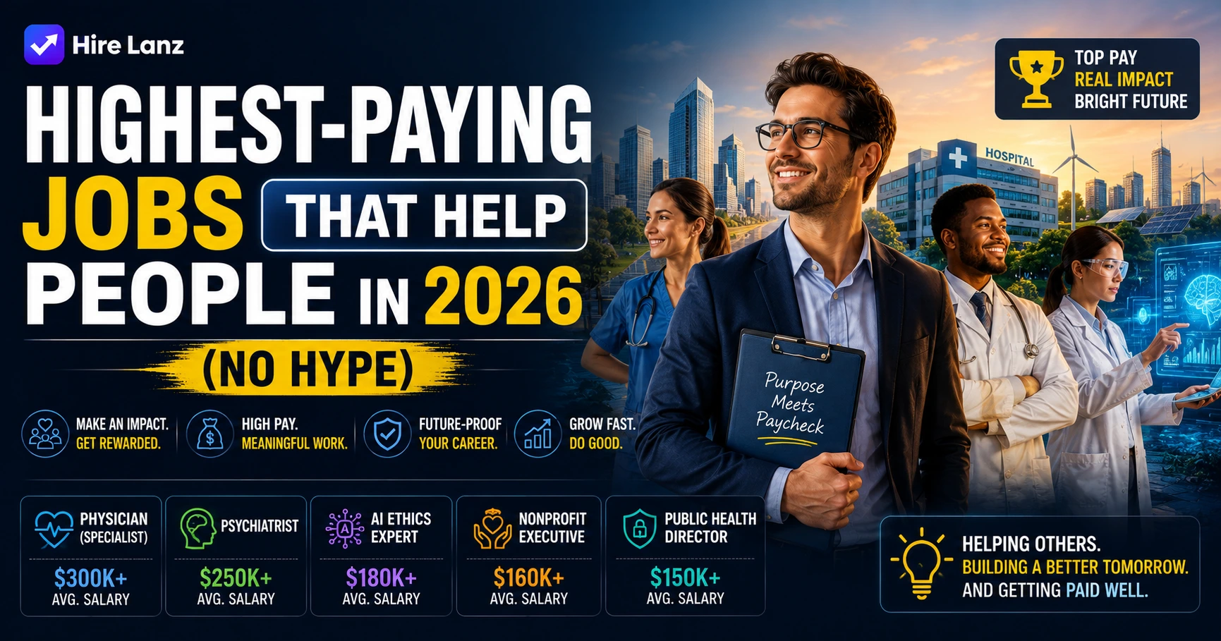 Highest-Paying Jobs That Help People: 2026 Salary Truth