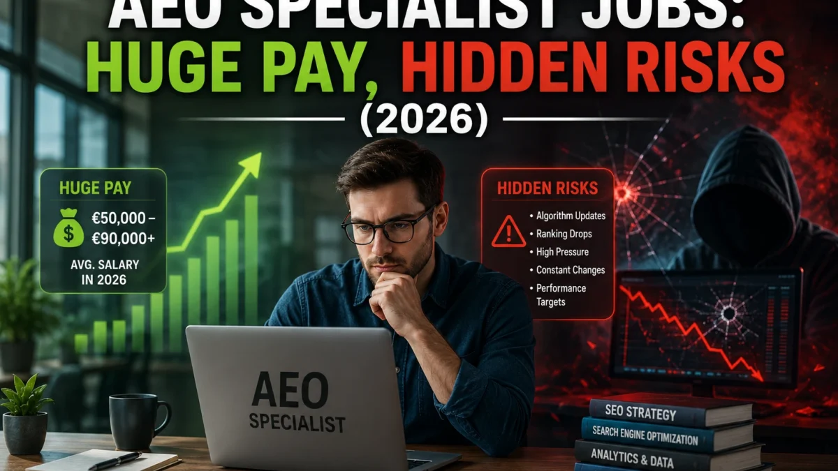 AEO Specialist Jobs: Huge Pay, Hidden Risks (2026)