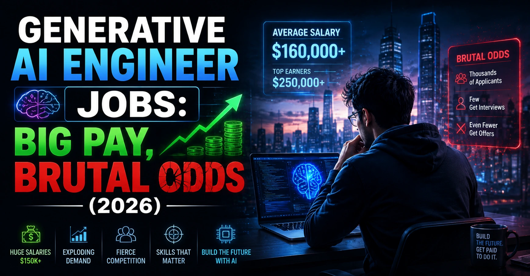 Generative AI Engineer Jobs: Big Pay, Brutal Odds (2026)