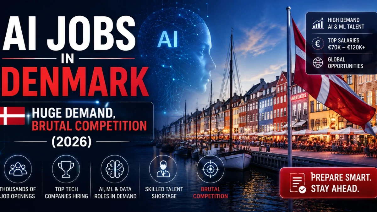 AI Jobs in Denmark: Huge Demand, Brutal Competition (2026)