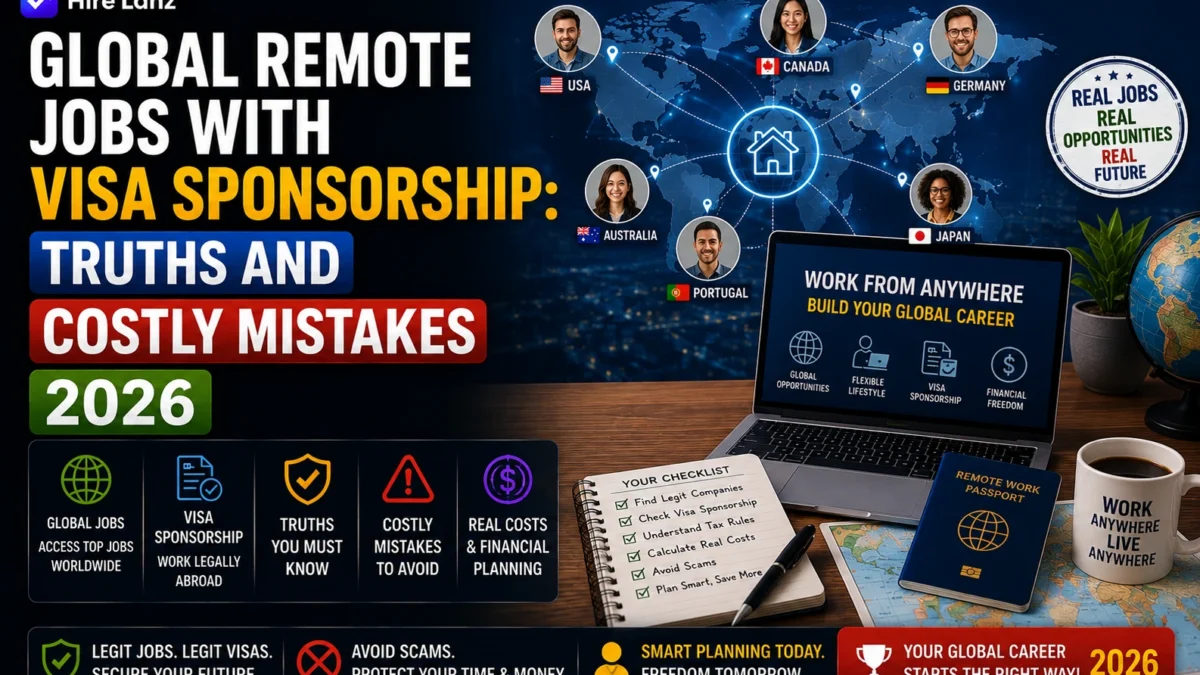 Global Remote Jobs With Visa Sponsorship: Truths and Costly Mistakes 2026