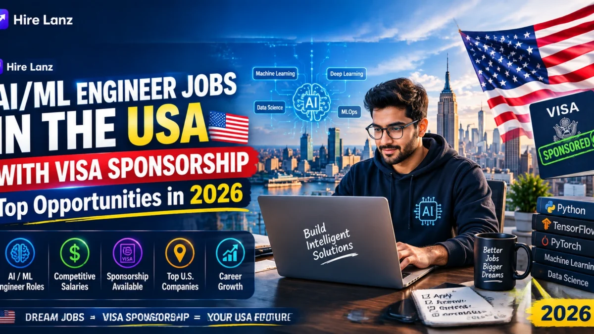AI/ML Engineer Jobs in the USA With Visa Sponsorship: Top Opportunities in 2026