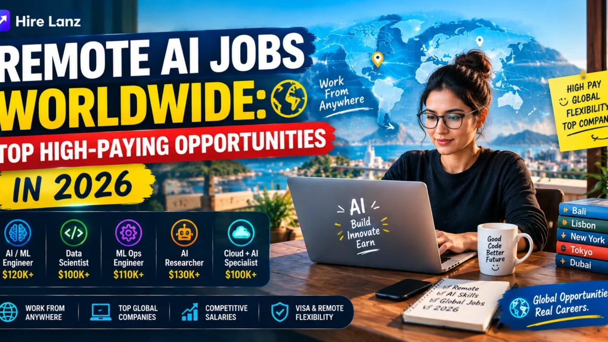 Remote AI Jobs Worldwide: Top High-Paying Opportunities in 2026